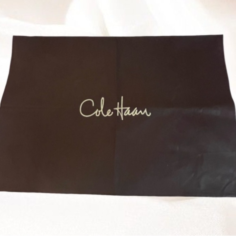 Designer Cole Haan Cloth Boot Purse Protector Dust Bag 27”W x39”H